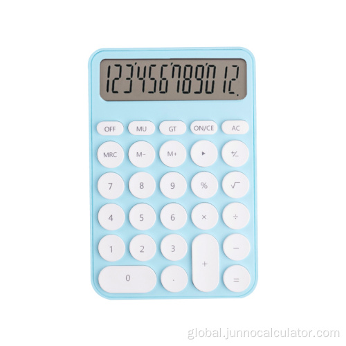 12 Digit Desktop Calculator Colorful big screen upgraded electronic cute calculator Manufactory